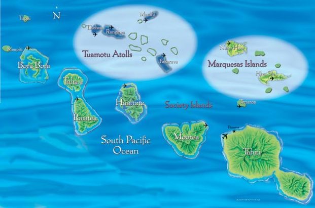 タヒチの島々の基本情報